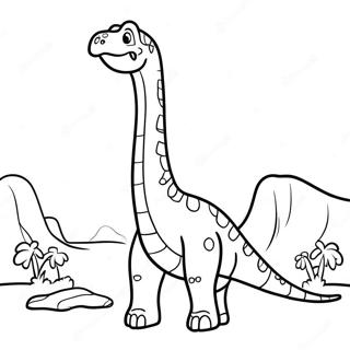 Brachiosaurus Coloring Page 25851-20758