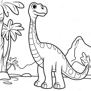 Brachiosaurus Coloring Page 25851-20759