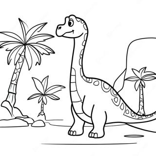 Brachiosaurus Coloring Page 25851-20760