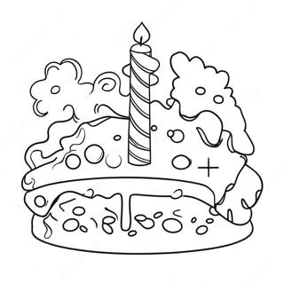 Rainbow Sprinkle Studio Coloring Page 25871-20780