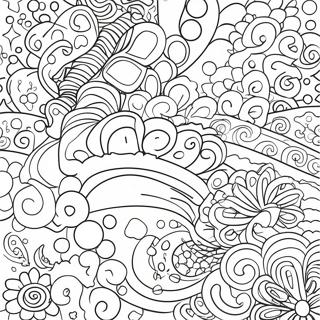 Rainbow Sprinkle Studio Coloring Pages