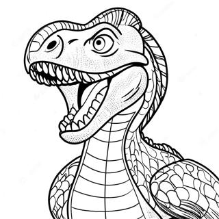 Indoraptor Roaring Coloring Page 25911-20808