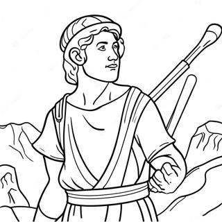 Joshua Coloring Page 25931-20821