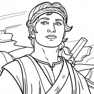 Joshua Coloring Page 25931-20824