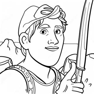 Adventurous Joshua Coloring Page 25932-20825