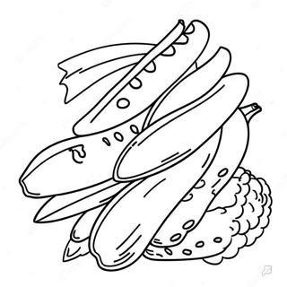 Rainbow Corn Coloring Page 25981-20859