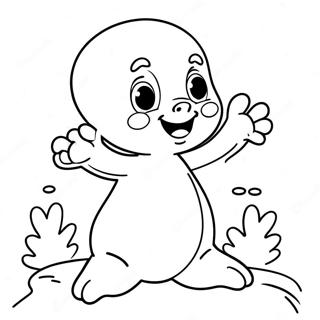 Casper The Friendly Ghost Coloring Page 26011-20886