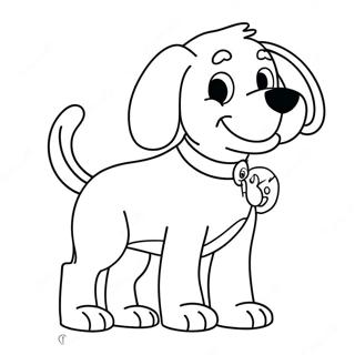 Clifford The Big Red Dog Coloring Page 2601-2121