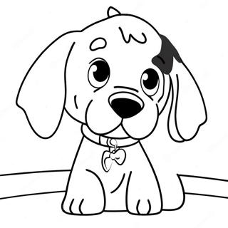 Clifford And Emily Elizabeth Coloring Page 2602-2127