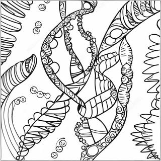 Dna Double Helix Coloring Page 26041-20913