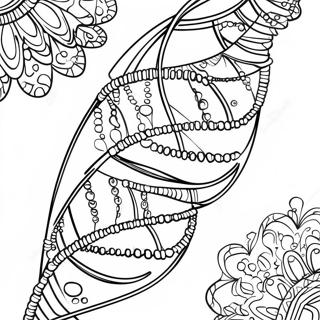 Colorful Dna Strand Coloring Page 26042-20911