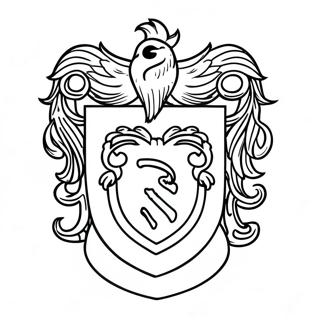 Ravenclaw Crest Coloring Page 26091-20948