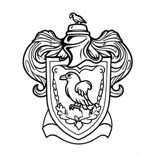 Ravenclaw House Logo Coloring Page 26092-20957