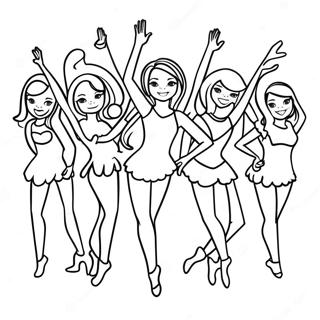 Dance Moms Coloring Pages