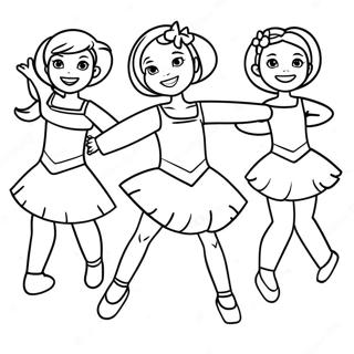 Exciting Dance Moms Performance Coloring Page 26102-20962