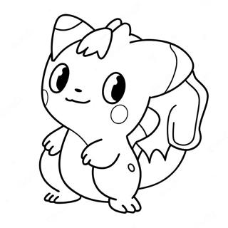 Cute Starter Pokemon Coloring Page 26112-20965