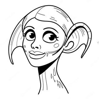 Siren Head Coloring Pages