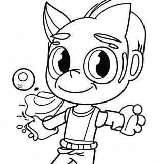 Johnny Test Coloring Pages