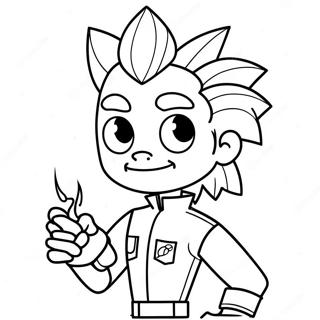 Johnny Test Coloring Page 26153-20998