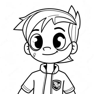 Johnny Test Coloring Page 26153-20999