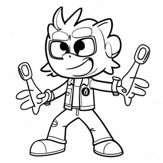 Johnny Test Coloring Page 26153-21000