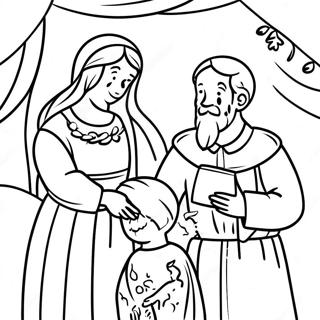 Christmas Bible Coloring Pages