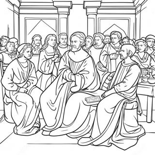 Renaissance Art Coloring Page 26183-21020