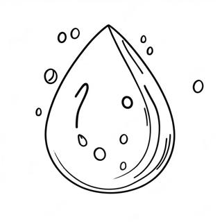 Raindrop Coloring Page 26223-21059