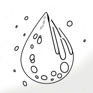 Raindrop Coloring Page 26223-21060