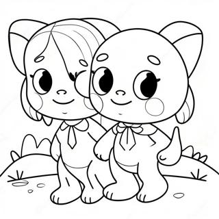 Mila And Morphle Coloring Pages