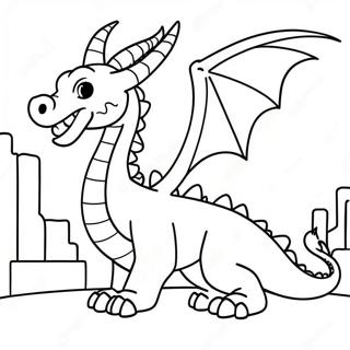 Dragon City Coloring Page 26253-21080