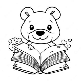 I Love Reading Coloring Page 26263-21090