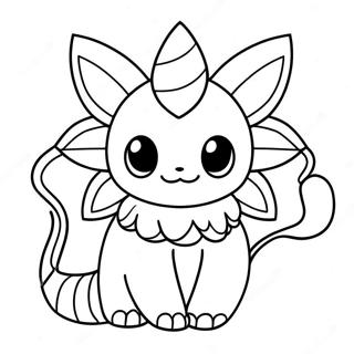 Vaporeon Coloring Page 26283-21104