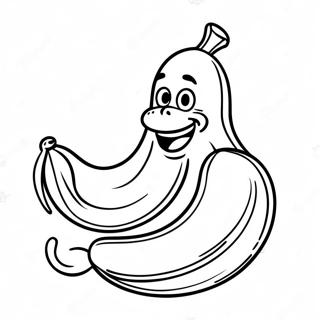 Banana Eats Coloring Page 26293-21116