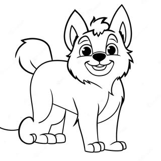 Balto Coloring Page 26303-21117