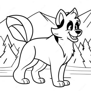 Balto Coloring Page 26303-21120