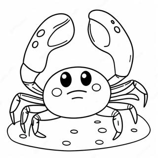 Sebastian The Crab Coloring Page 26323-21134