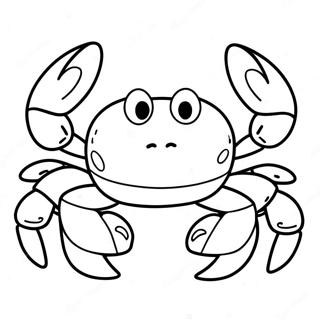 Sebastian The Crab Coloring Page 26323-21135