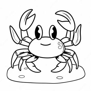 Sebastian The Crab Coloring Page 26323-21136