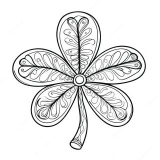 Lucky Shamrock Coloring Page 26344-21155