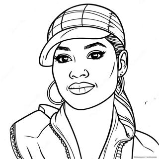 Zendaya Coloring Page 26383-21184