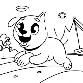 Exciting Go Dog Go Adventure Coloring Page 26414-21209