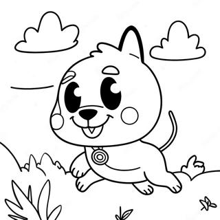 Exciting Go Dog Go Adventure Coloring Page 26414-21210