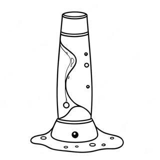 Colorful Lava Lamp Coloring Page 26423-21216