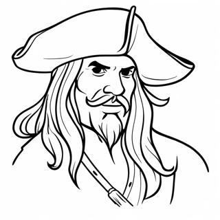 Pirates Of The Caribbean Coloring Pages