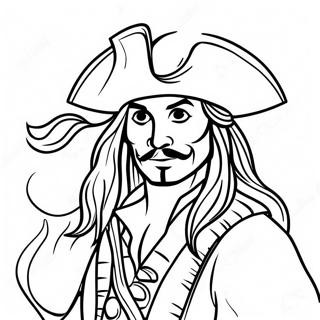 Pirates Of The Caribbean Coloring Page 26443-21228