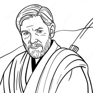 Obi Wan Kenobi Coloring Pages