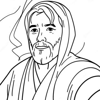 Obi Wan Kenobi Coloring Page 26493-21267