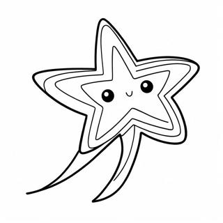 Shooting Star Coloring Page 26503-21275