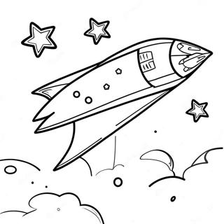 Shooting Star Coloring Page 26503-21276